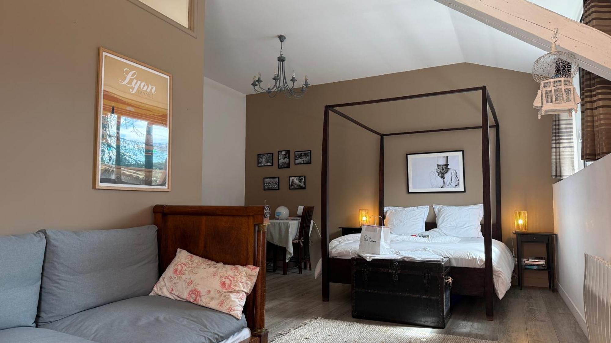 Chambre Univers Bocuse - A 200 M De La Legende Collonges-au-Mont-d'Or Екстер'єр фото